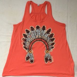 Bella Graphic tee tank top